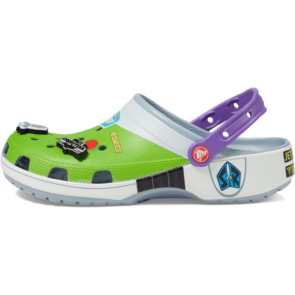 NWT! Crocs Disney Pixar Toy Story Classic‎ Clogs, Grey,SIZE-7 US Men